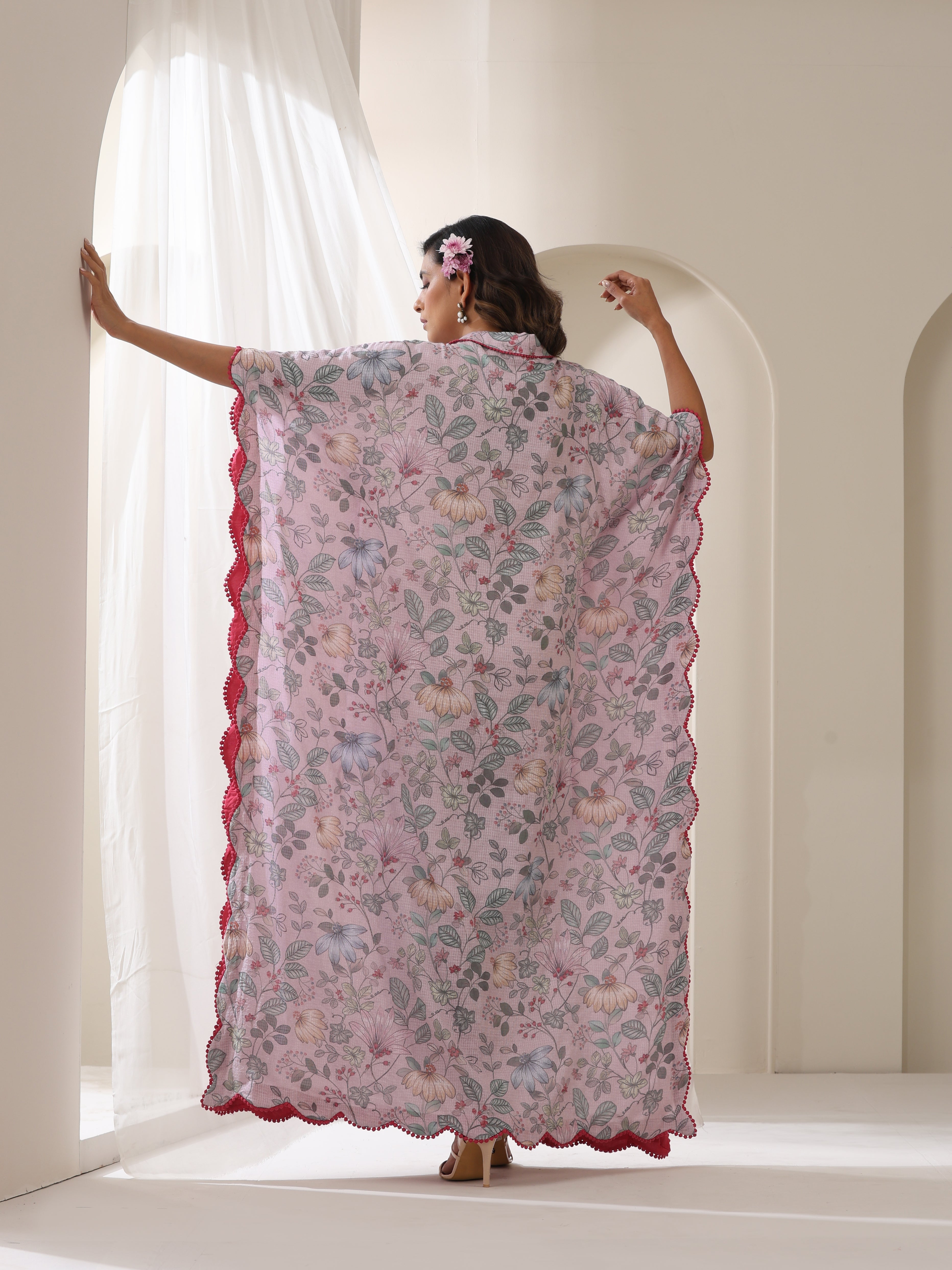 GULISTAN SCALLOP KAFTAN