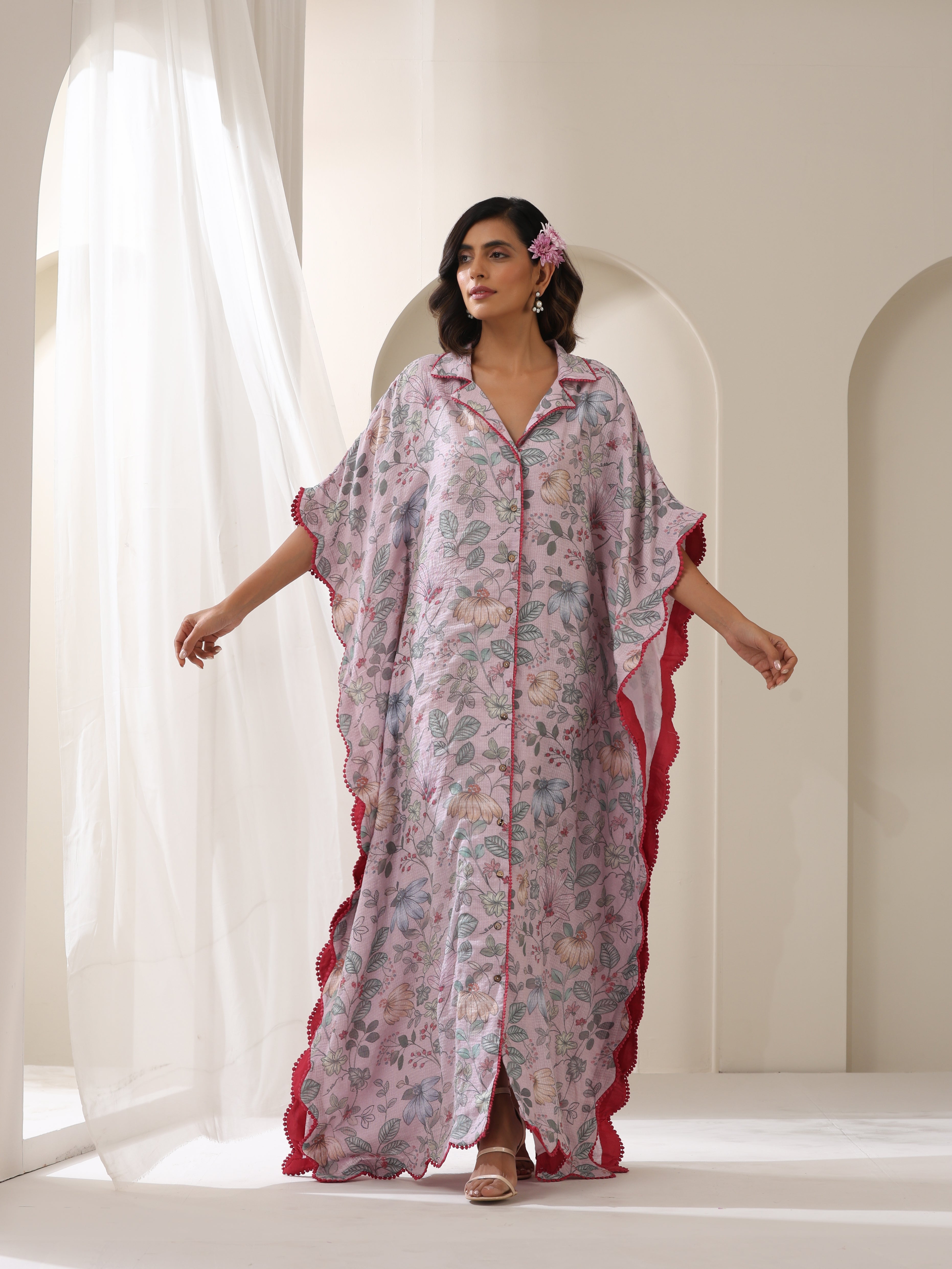 GULISTAN SCALLOP KAFTAN