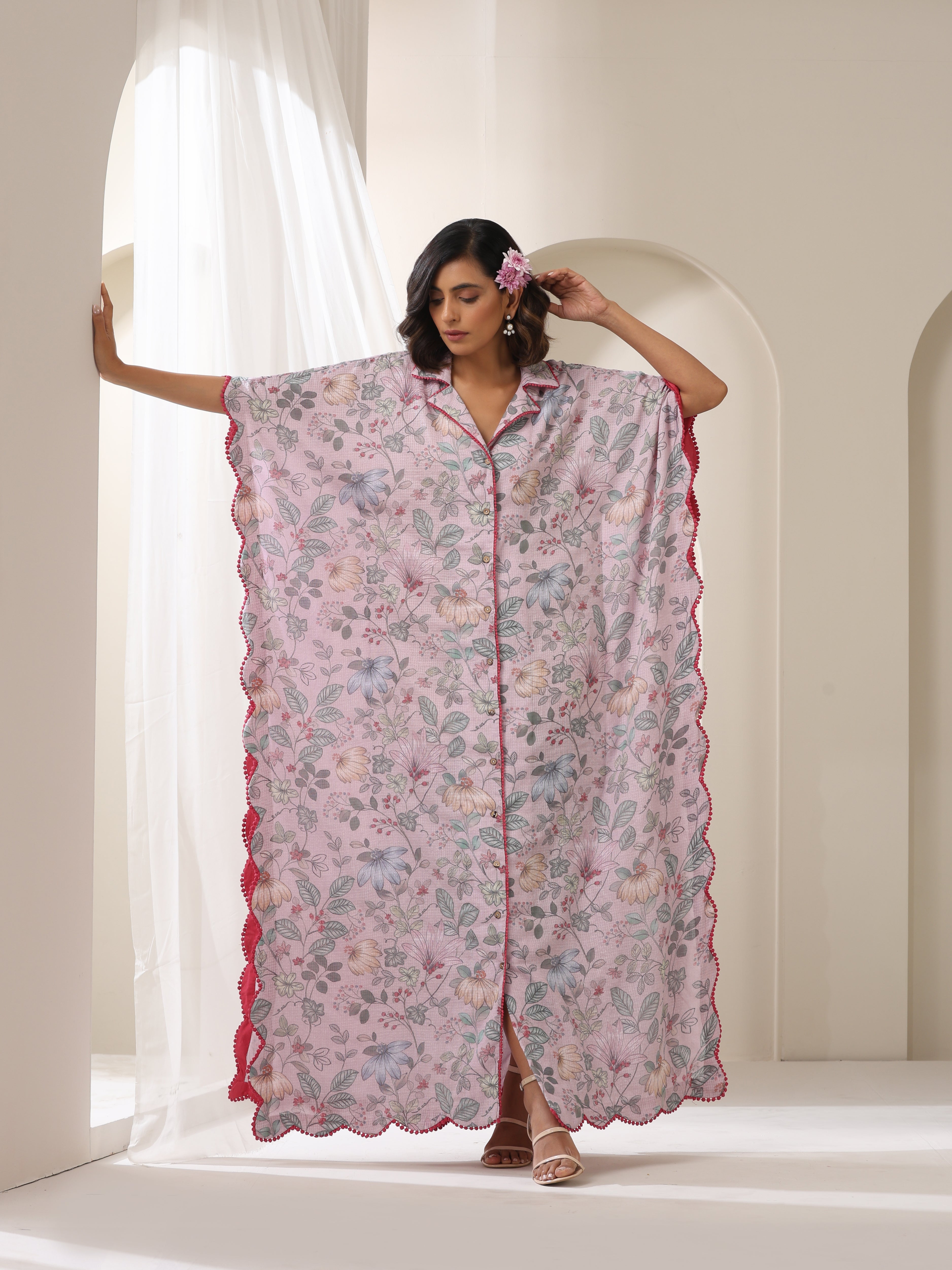 GULISTAN SCALLOP KAFTAN