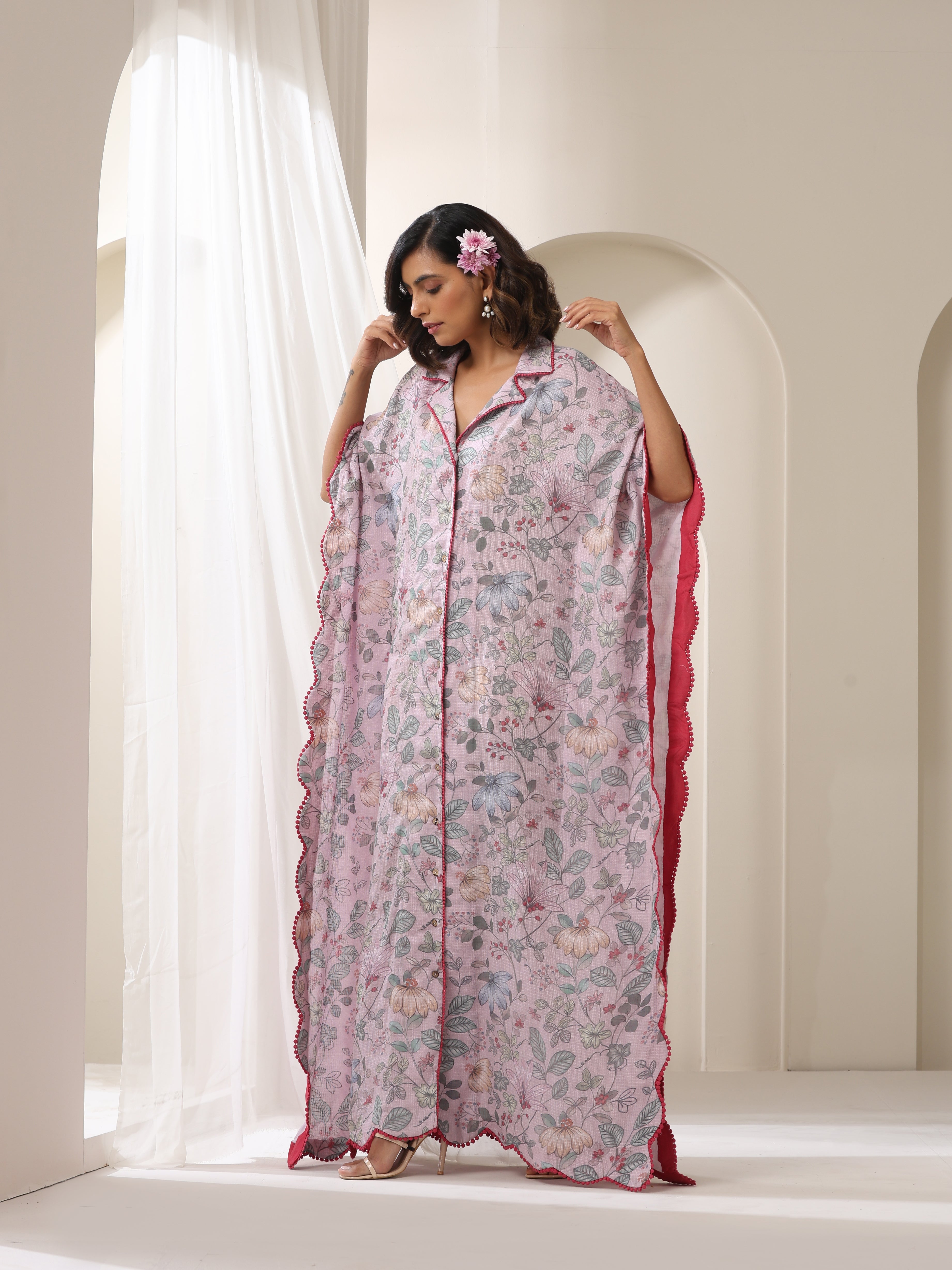 GULISTAN SCALLOP KAFTAN