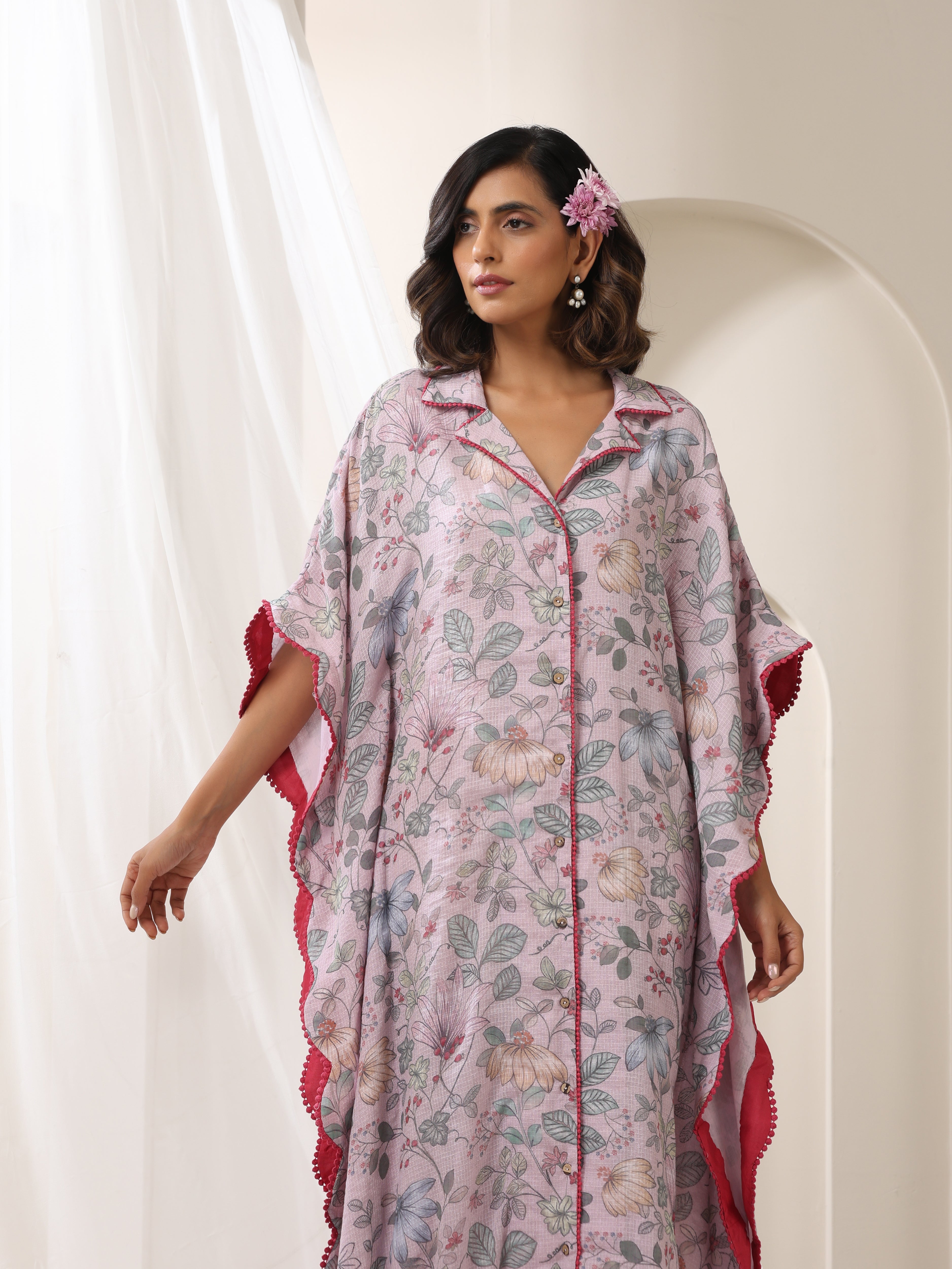 GULISTAN SCALLOP KAFTAN