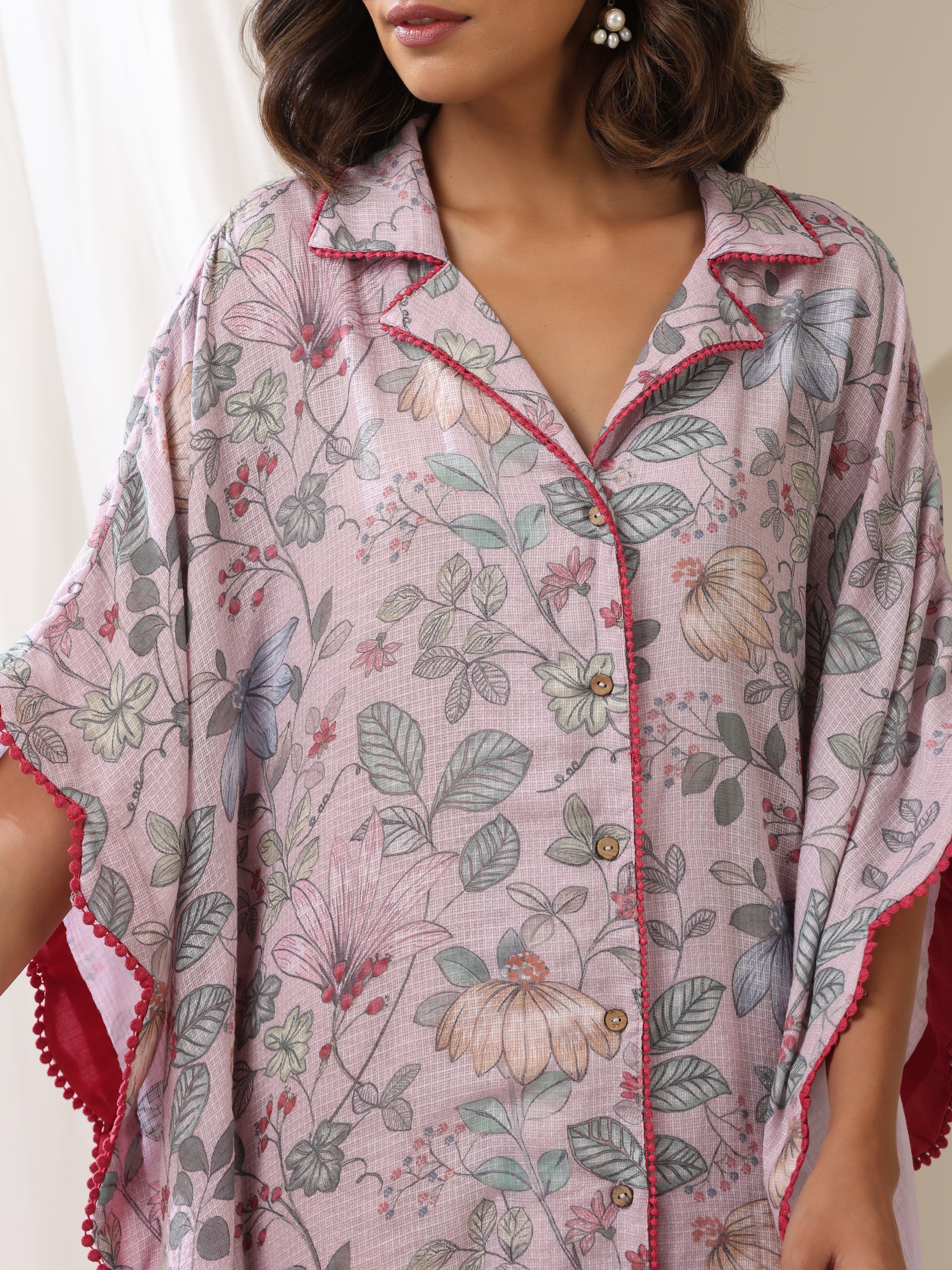GULISTAN SCALLOP KAFTAN
