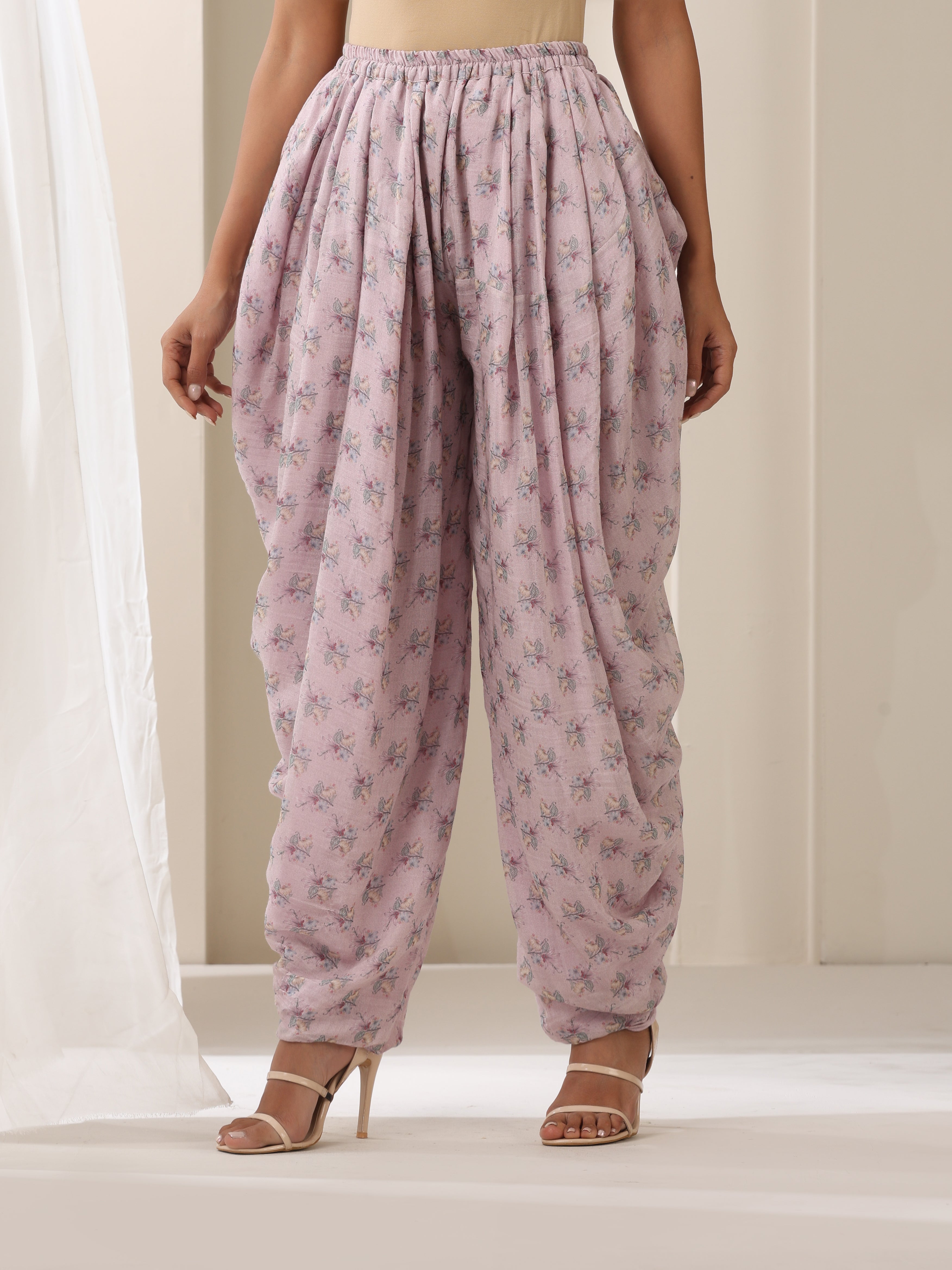 GULISTAN KEDIA TOP WITH GULBOOTI DHOTI PANT