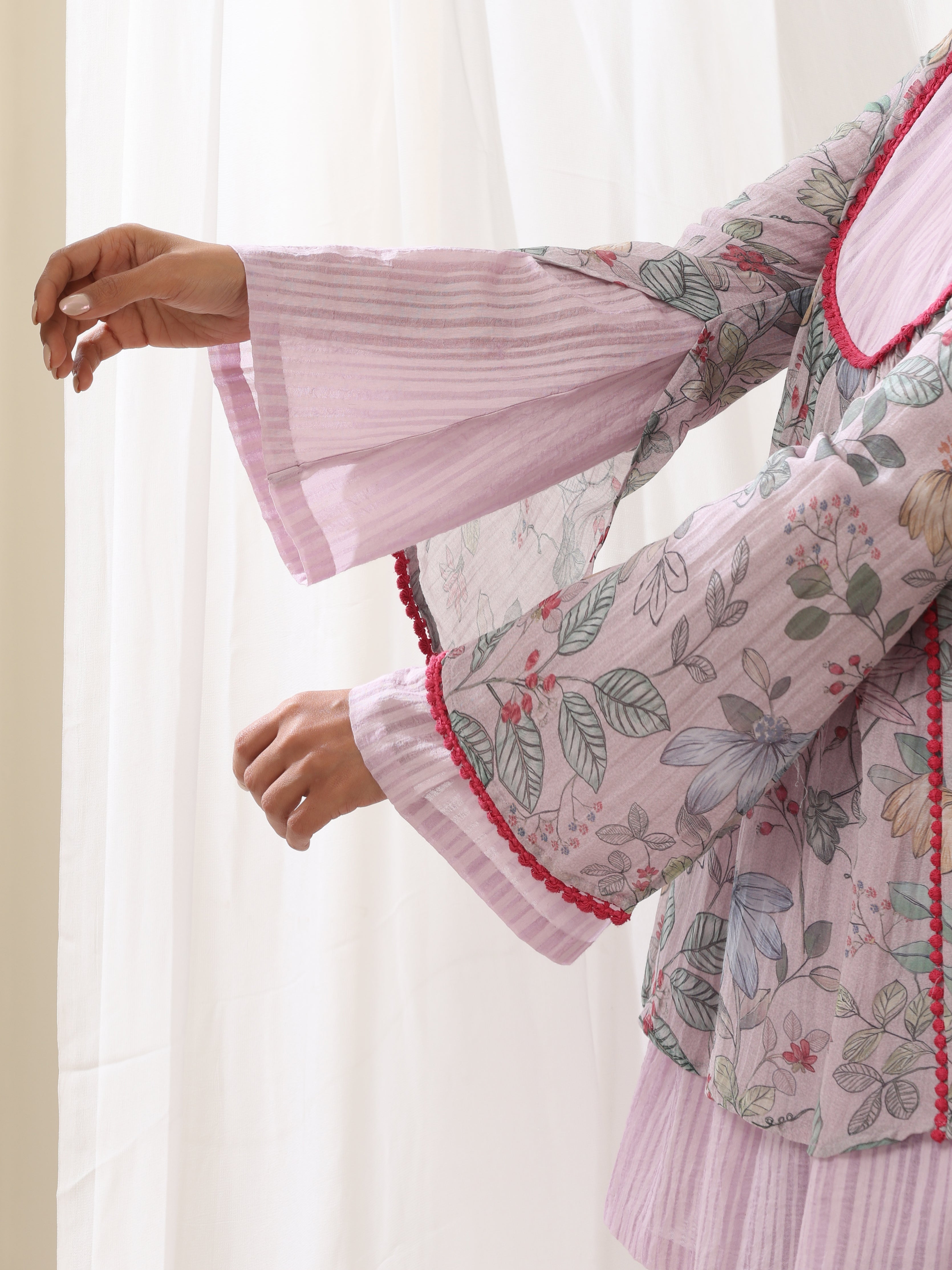 GULISTAN KEDIA TOP WITH GULBOOTI DHOTI PANT