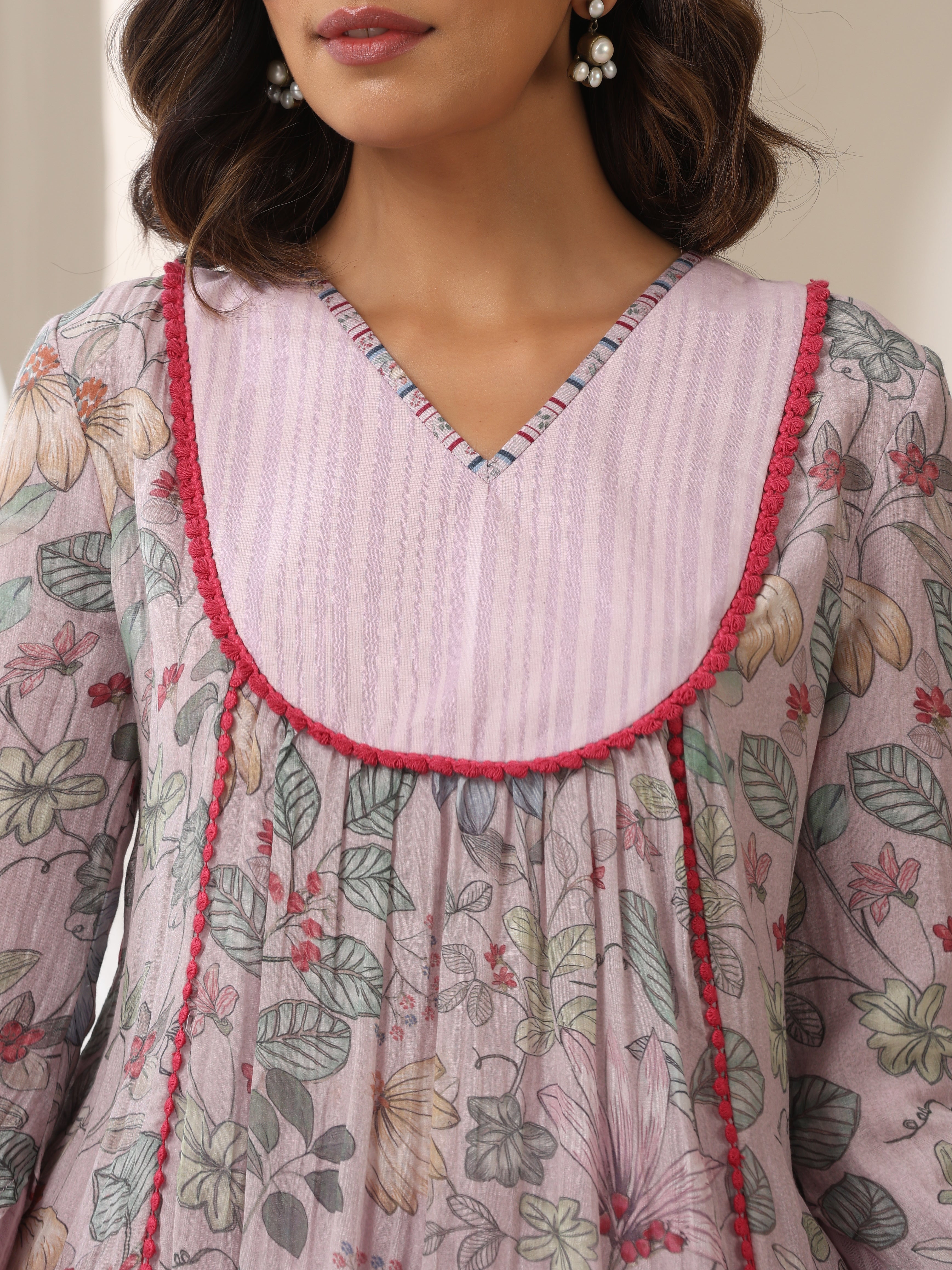 GULISTAN KEDIA TOP WITH GULBOOTI DHOTI PANT