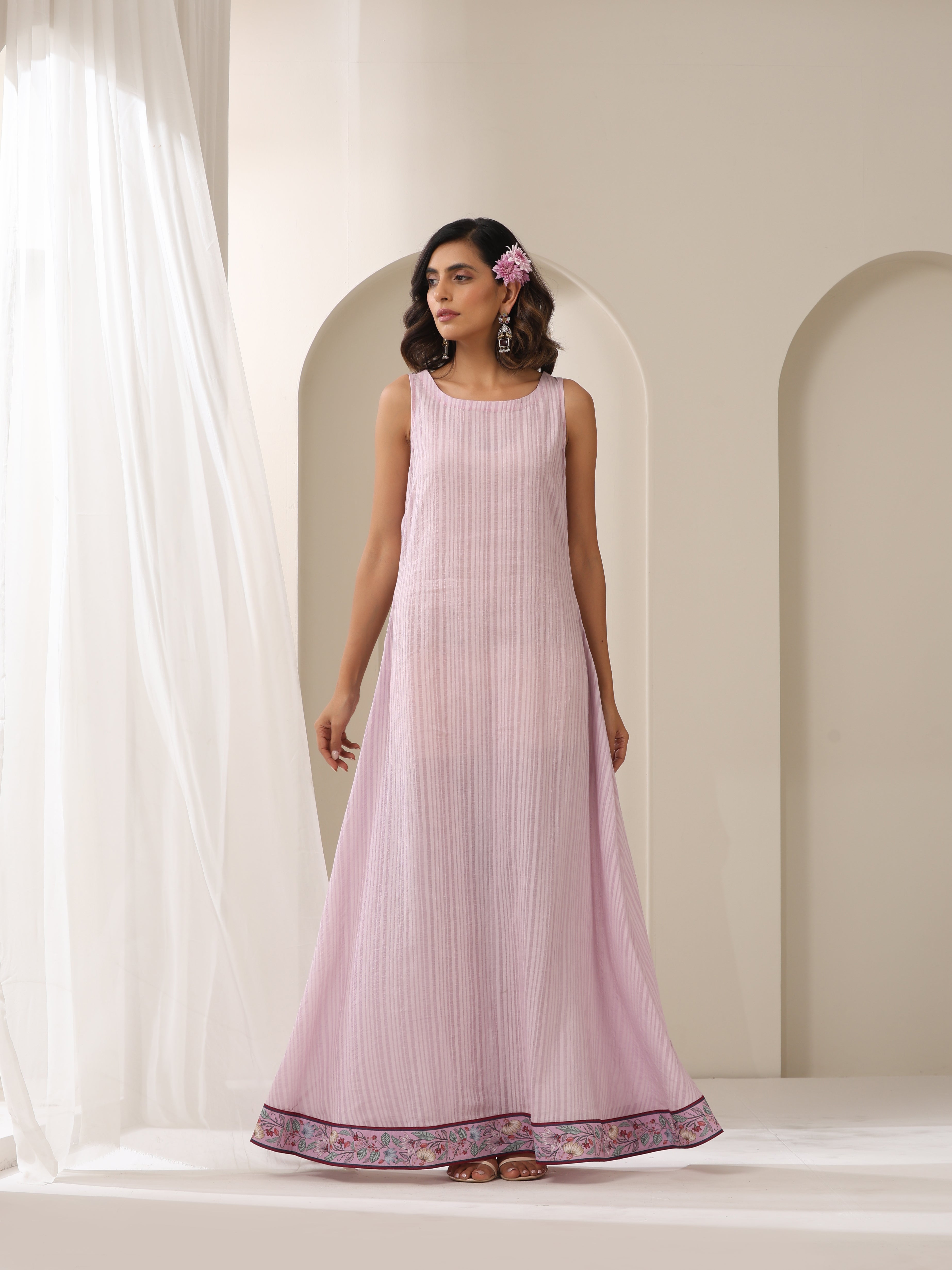 GULBOOTA PRINTED KURTA WITH INNER DRESS SET