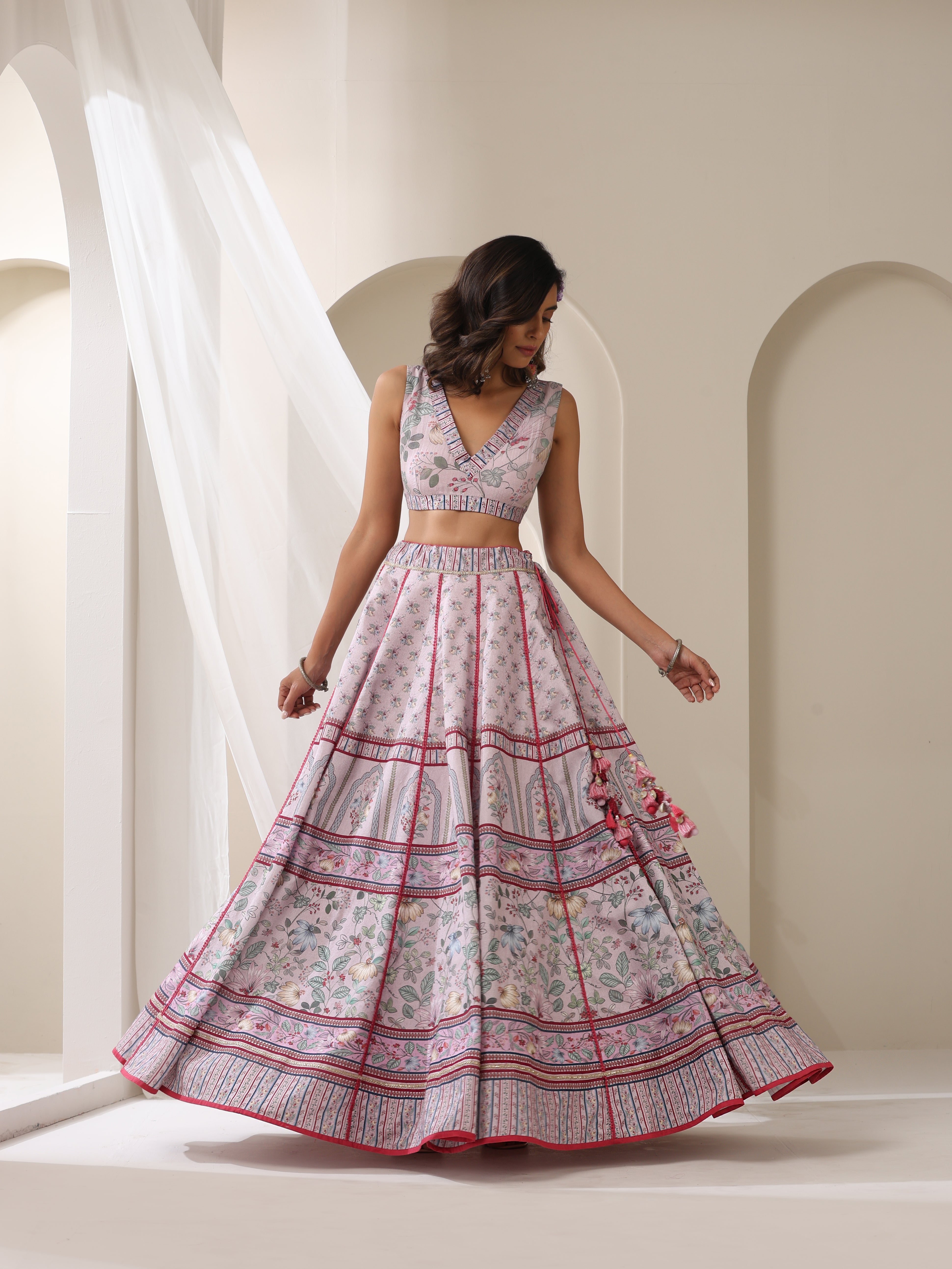 GULBAHAR KALI LEHENGA SET