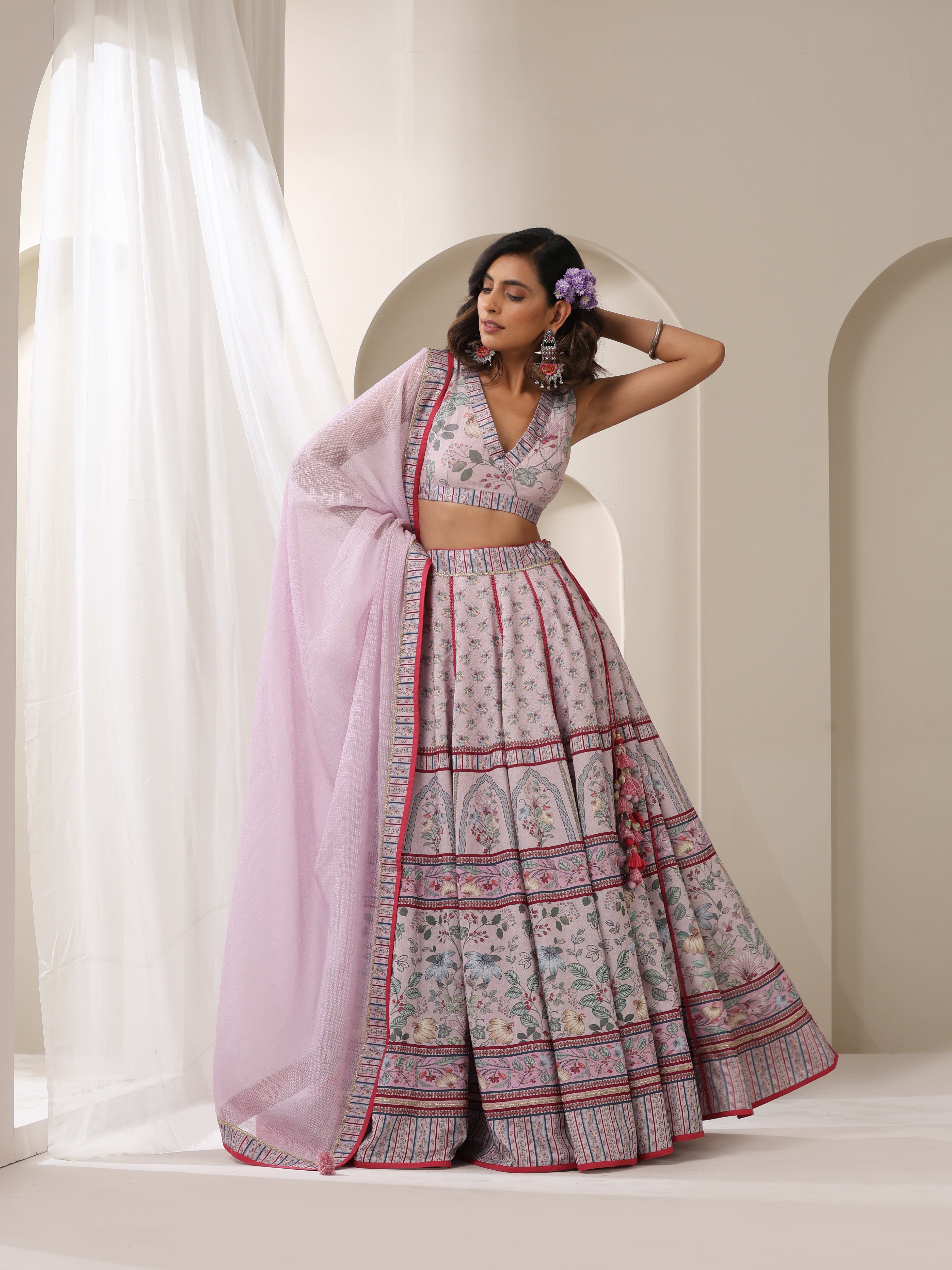 GULBAHAR KALI LEHENGA SET