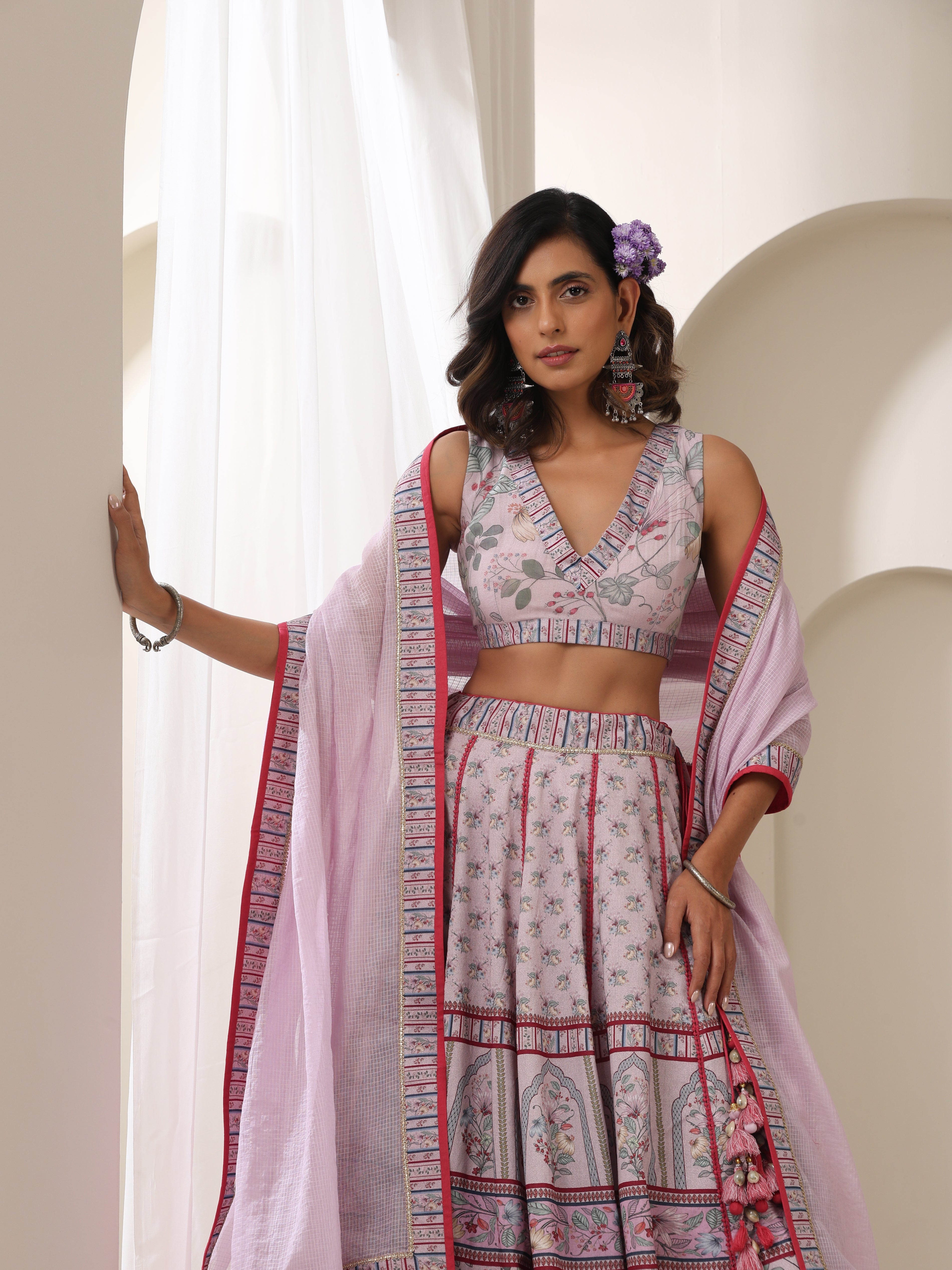 GULBAHAR KALI LEHENGA SET