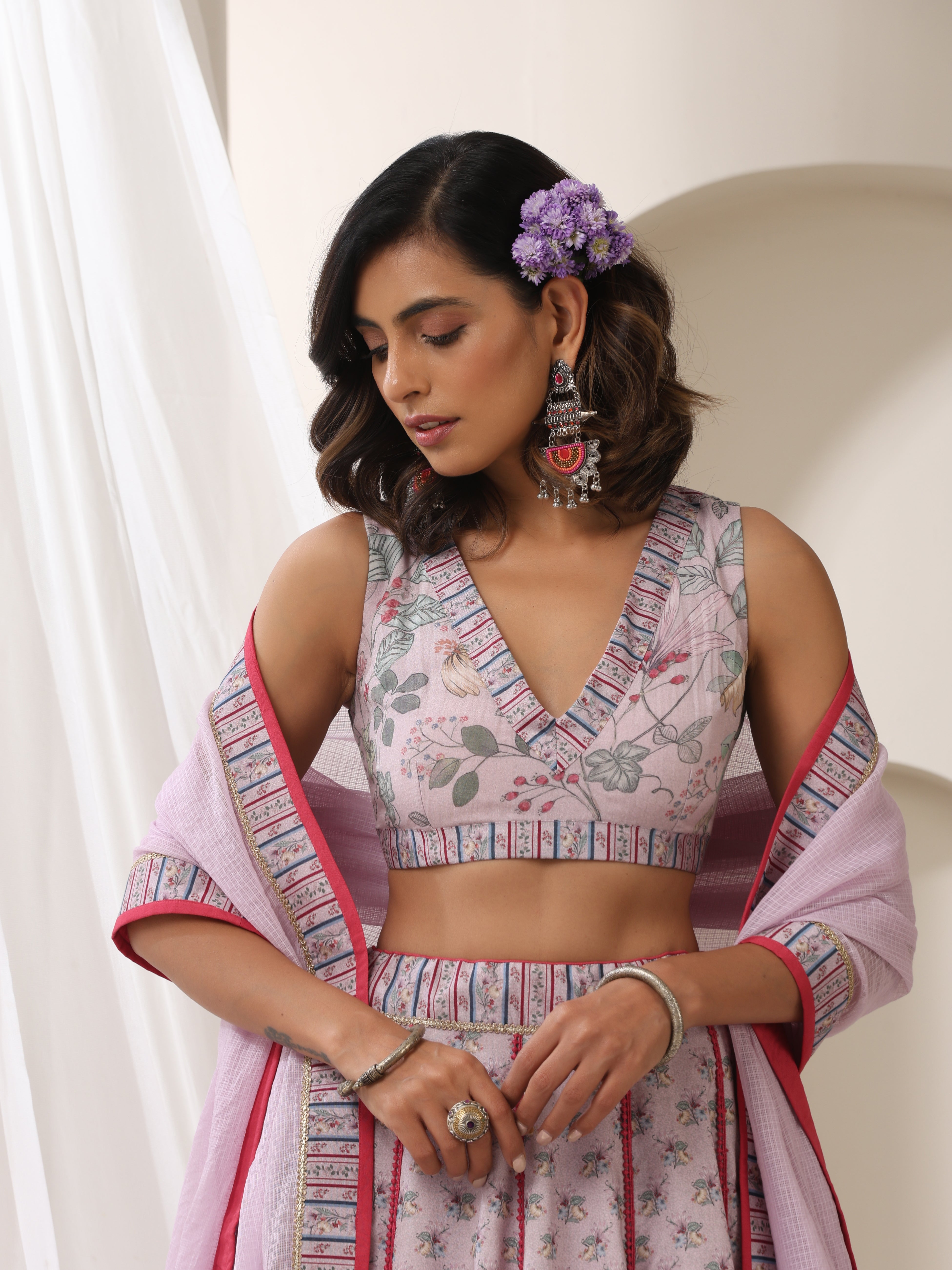GULBAHAR KALI LEHENGA SET