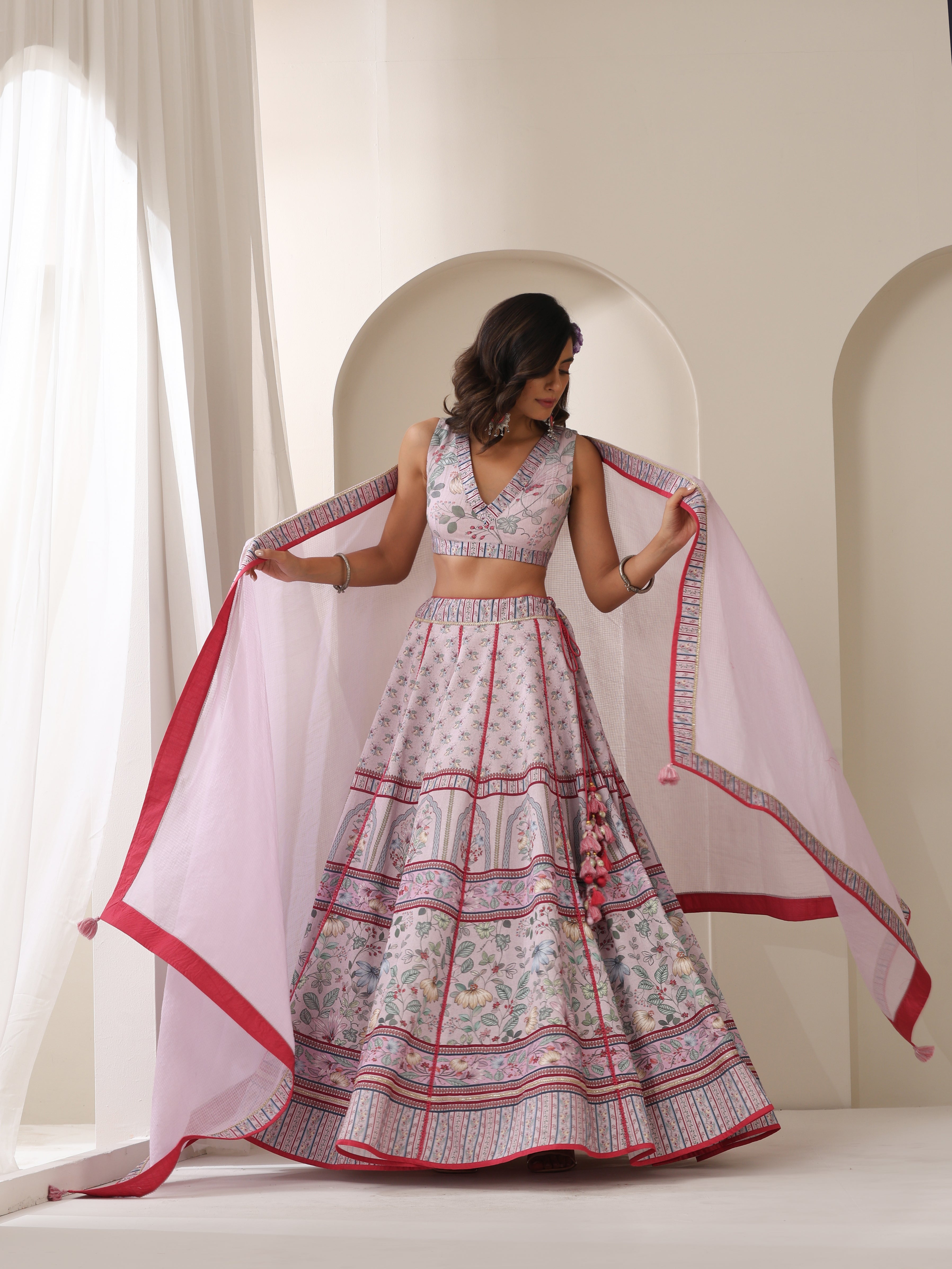 GULBAHAR KALI LEHENGA SET